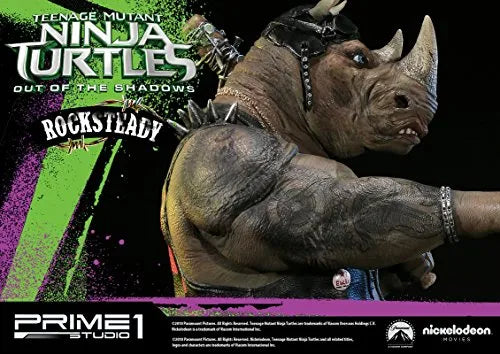 Teenage Mutant Ninja Turtles: Out of the Shadows - Rocksteady - Premium Masterline PMTMNT-02 - 1/4 (Prime 1 Studio)ㅤ – Prime 1 Studio – ActionFigure Brasil