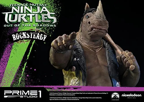 Teenage Mutant Ninja Turtles: Out of the Shadows - Rocksteady - Premium Masterline PMTMNT-02 - 1/4 (Prime 1 Studio)ㅤ – Prime 1 Studio – ActionFigure Brasil
