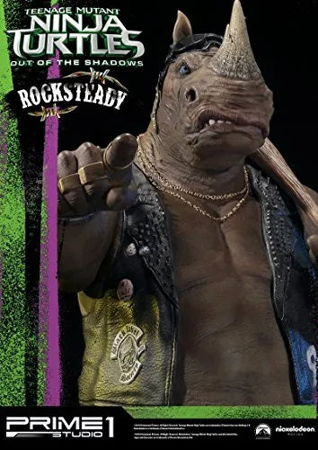 Teenage Mutant Ninja Turtles: Out of the Shadows - Rocksteady - Premium Masterline PMTMNT-02 - 1/4 (Prime 1 Studio)ㅤ – Prime 1 Studio – ActionFigure Brasil