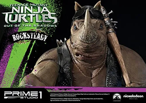 Teenage Mutant Ninja Turtles: Out of the Shadows - Rocksteady - Premium Masterline PMTMNT-02 - 1/4 (Prime 1 Studio)ㅤ – Prime 1 Studio – ActionFigure Brasil