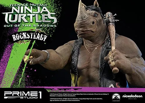 Teenage Mutant Ninja Turtles: Out of the Shadows - Rocksteady - Premium Masterline PMTMNT-02 - 1/4 (Prime 1 Studio)ㅤ – Prime 1 Studio – ActionFigure Brasil