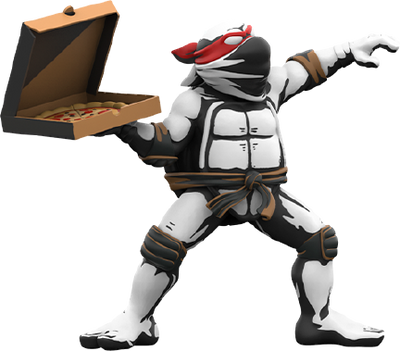 Teenage Mutant Ninja Turtles: Pizza Bomber - LIMITED EDITION – Mighty Jaxx – ActionFigure Brasil