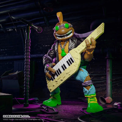 Teenage Mutant Ninja Turtles Punker Donatello Ultimate 7 Inch Action Figureㅤ – Super 7 – ActionFigureBrasil — ângulo diferente