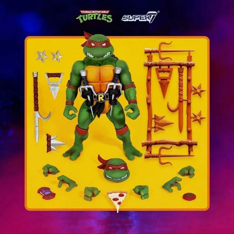 Teenage Mutant Ninja Turtles Raphael Ultimate Action Figureㅤ – Super 7 – ActionFigureBrasil