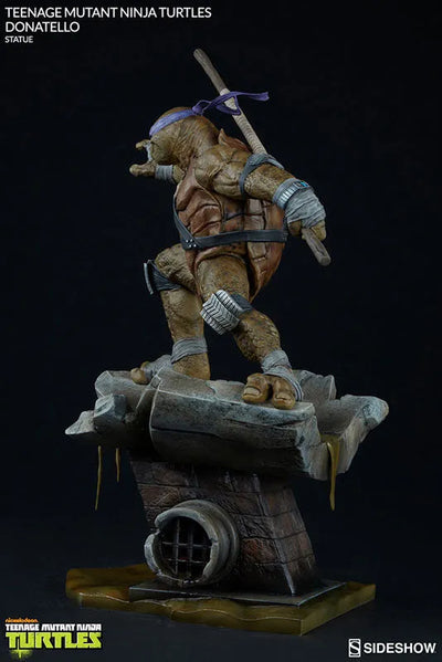 Teenage Mutant Ninja Turtles - Statue Donatello by Paolo Riveraㅤ – Sideshow Collectibles – ActionFigureBrasil — detalhe do produto