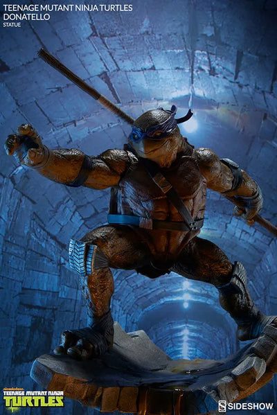 Teenage Mutant Ninja Turtles - Statue Donatello by Paolo Riveraㅤ – Sideshow Collectibles – ActionFigureBrasil — acessórios