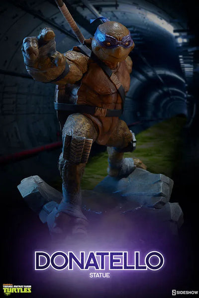 Teenage Mutant Ninja Turtles - Statue Donatello by Paolo Riveraㅤ – Sideshow Collectibles – ActionFigureBrasil — ambientada