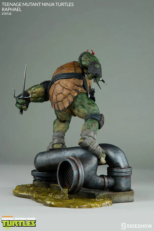 Teenage Mutant Ninja Turtles - Statue Raffaello by Paolo Riveraㅤ – Sideshow Collectibles – ActionFigureBrasil