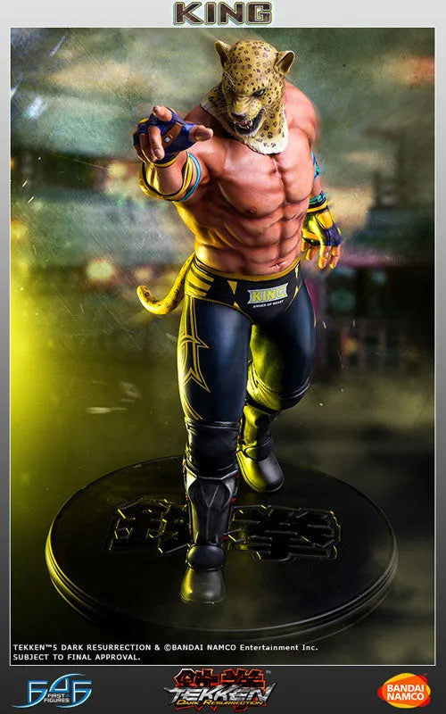 Tekken 5 DARK RESURRECTION - King 1/4 Statueㅤ – First 4 Figures – ActionFigureBrasil