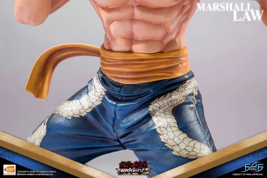 Tekken 5 DARK RESURRECTION - Marshall Law 1/4 Statueㅤ – First 4 Figures – ActionFigureBrasil