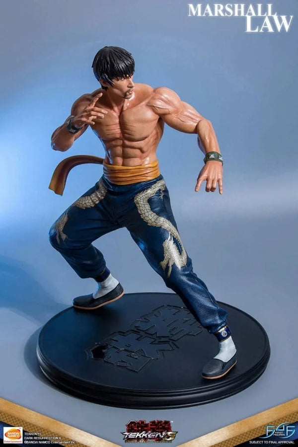 Tekken 5 DARK RESURRECTION - Marshall Law 1/4 Statueㅤ – First 4 Figures – ActionFigureBrasil