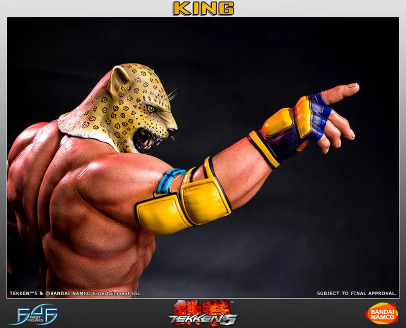 Tekken 5 - King 1/4 Statueㅤ – First 4 Figures – ActionFigureBrasil