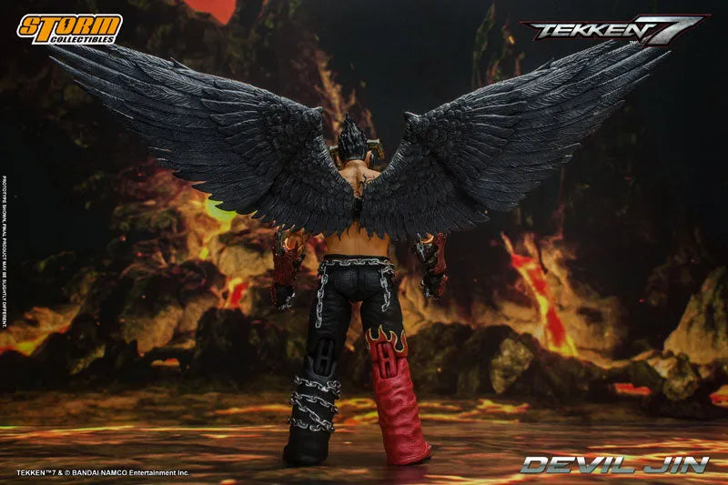 Tekken 7 Action Figure Devil Jinㅤ – Storm Collectibles – ActionFigureBrasil