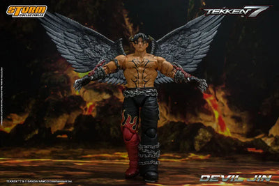 Tekken 7 Action Figure Devil Jinㅤ – Storm Collectibles – ActionFigureBrasil — detalhe do produto