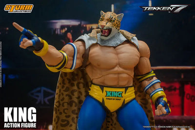 Tekken 7 Action Figure Kingㅤ – Storm Collectibles – ActionFigureBrasil — detalhe do produto
