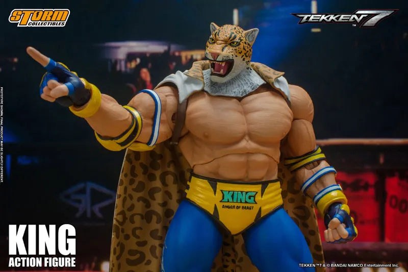 Tekken 7 Action Figure Kingㅤ – Storm Collectibles – ActionFigureBrasil