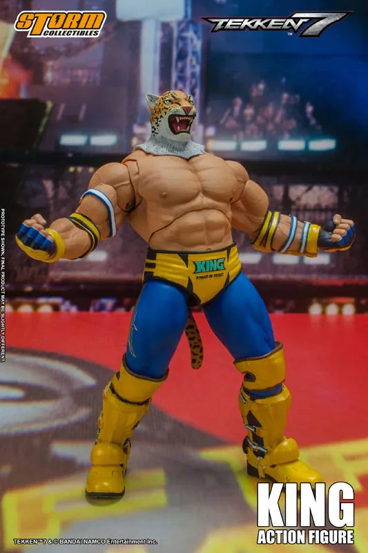 Tekken 7 Action Figure Kingㅤ – Storm Collectibles – ActionFigureBrasil