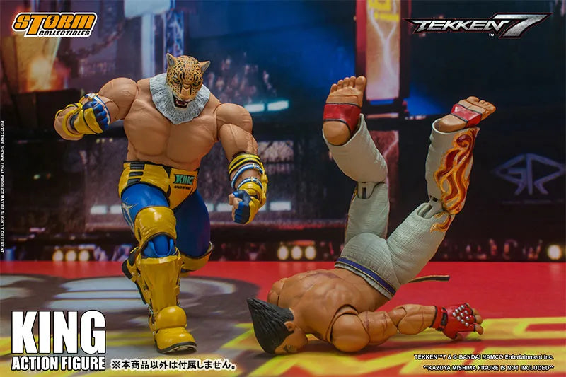 Tekken 7 Action Figure Kingㅤ – Storm Collectibles – ActionFigureBrasil