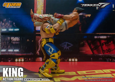 Tekken 7 Action Figure Kingㅤ – Storm Collectibles – ActionFigureBrasil — detalhe do produto