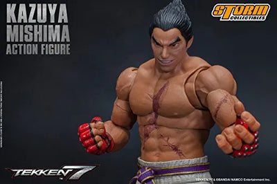 Tekken 7 - Mishima Kazuya (Storm Collectibles)ㅤ – Storm Collectibles – ActionFigureBrasil — detalhe do produto
