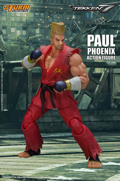 Tekken 7 - Paul Phoenix - 1/10 (Storm Collectibles)ㅤ – Storm Collectibles – ActionFigure Brasil — ambientada