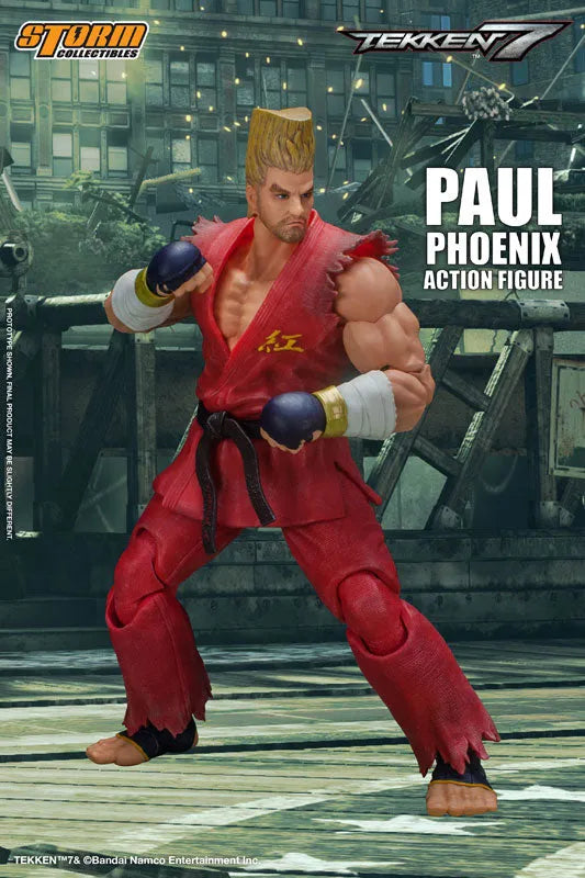 Tekken 7 - Paul Phoenix - 1/10 (Storm Collectibles)ㅤ – Storm Collectibles – ActionFigure Brasil