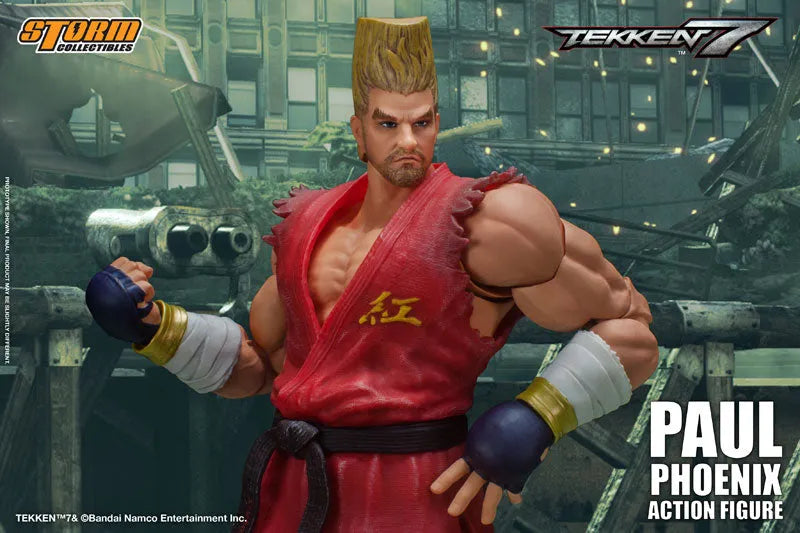 Tekken 7 - Paul Phoenix - 1/10 (Storm Collectibles)ㅤ – Storm Collectibles – ActionFigure Brasil