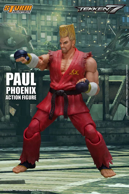 Tekken 7 - Paul Phoenix - 1/10 (Storm Collectibles)ㅤ – Storm Collectibles – ActionFigure Brasil