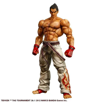 Tekken Tag Tournament 2 - Kazuya Mishima - Play Arts Kai (Square Enix)ㅤ – Square Enix – ActionFigure Brasil — ambientada
