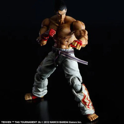 Tekken Tag Tournament 2 - Kazuya Mishima - Play Arts Kai (Square Enix)ㅤ – Square Enix – ActionFigure Brasil — com base expositora