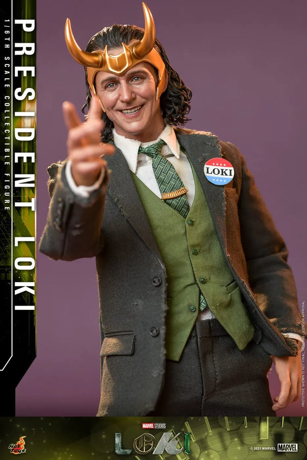 Television Masterpiece - Loki - President Loki - 1/6 (Hot Toys)ㅤ – Hot Toys – ActionFigure Brasil