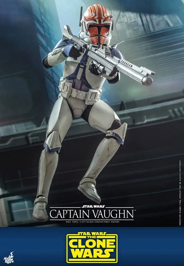 Television Masterpiece -  Star Wars: The Clone Wars - Captain Vaughn - 1/6 (Hot Toys)ㅤ – Hot Toys – ActionFigure Brasil
