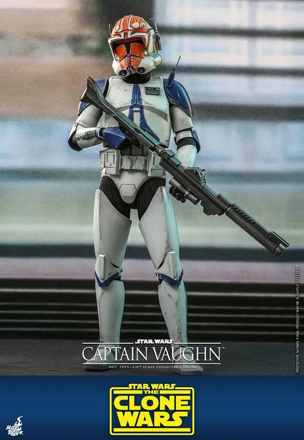 Television Masterpiece -  Star Wars: The Clone Wars - Captain Vaughn - 1/6 (Hot Toys)ㅤ – Hot Toys – ActionFigure Brasil