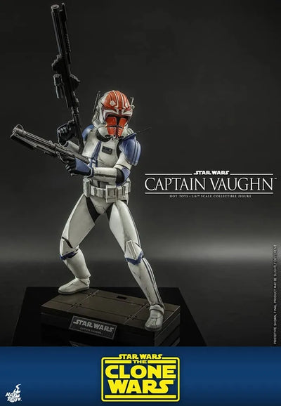 Television Masterpiece -  Star Wars: The Clone Wars - Captain Vaughn - 1/6 (Hot Toys)ㅤ – Hot Toys – ActionFigureBrasil — close