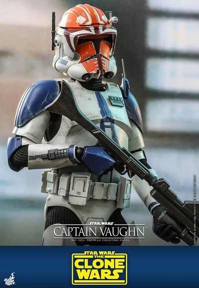 Television Masterpiece -  Star Wars: The Clone Wars - Captain Vaughn - 1/6 (Hot Toys)ㅤ – Hot Toys – ActionFigureBrasil — embalagem