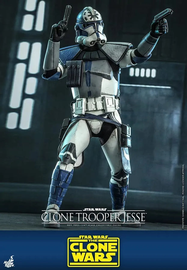 Television Masterpiece - Star Wars: The Clone Wars - Clone Trooper Jesse - 1/6 (Hot Toys)ㅤ – Hot Toys – ActionFigure Brasil