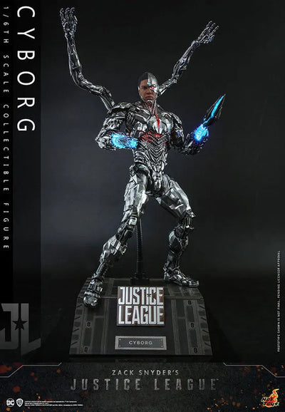 Television Masterpiece - Zack Snyder's Justice League - 1/6 - Cyborg (Hot Toys)ㅤ – Hot Toys – ActionFigureBrasil — ângulo diferente