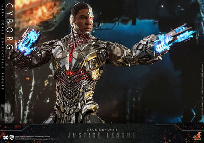 Television Masterpiece - Zack Snyder's Justice League - 1/6 - Cyborg (Hot Toys)ㅤ – Hot Toys – ActionFigureBrasil — embalagem