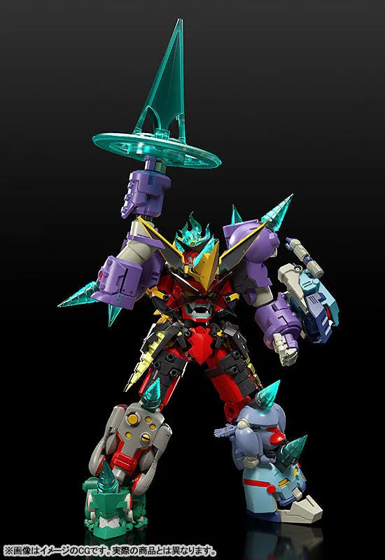 Tengen Toppa Gurren-Lagann - Dayakkaiser - Einzer - Gurren-Lagann - Infinite Combining Gurren Dan Lagann - Kidknuckle - King Kittan - Kiyalunga - Mo-Shogun - Sawzorthn - Twinboekun - THE GATTAI (Good Smile Company)ㅤ – Good Smile Company – ActionFigure Brasil
