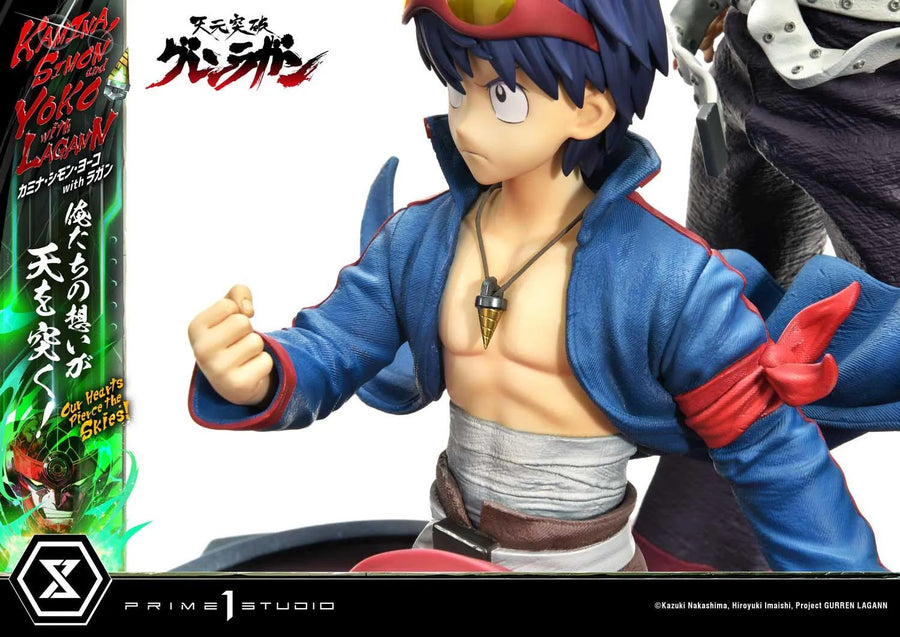 Tengen Toppa Gurren-Lagann - Kamina - Lagann - Simon - Yoko Littner - Ultimate Premium Masterline UPMGL-01 - 1/4 (Prime 1 Studio)ㅤ – Prime 1 Studio – ActionFigure Brasil