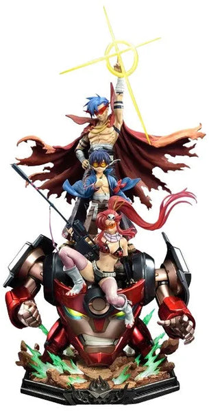 Tengen Toppa Gurren-Lagann - Kamina - Lagann - Simon - Yoko Littner - Ultimate Premium Masterline UPMGL-01DX - 1/4 - DX Version (Prime 1 Studio)ㅤ – Prime 1 Studio – ActionFigure Brasil