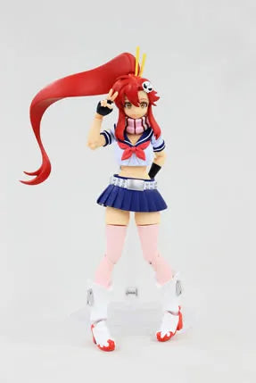 Tengen Toppa Gurren-Lagann - Yoko Littner - Fräulein Revoltech - Revoltech - 1/10 - Sailor Uniform ver. (Kaiyodo)ㅤ – Kaiyodo – ActionFigureBrasil — close