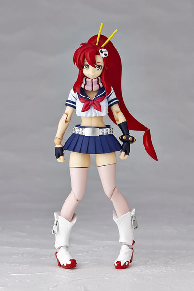 Tengen Toppa Gurren-Lagann - Yoko Littner - Fräulein Revoltech - Revoltech - 1/10 - Sailor Uniform ver. (Kaiyodo)ㅤ – Kaiyodo – ActionFigureBrasil — com base expositora