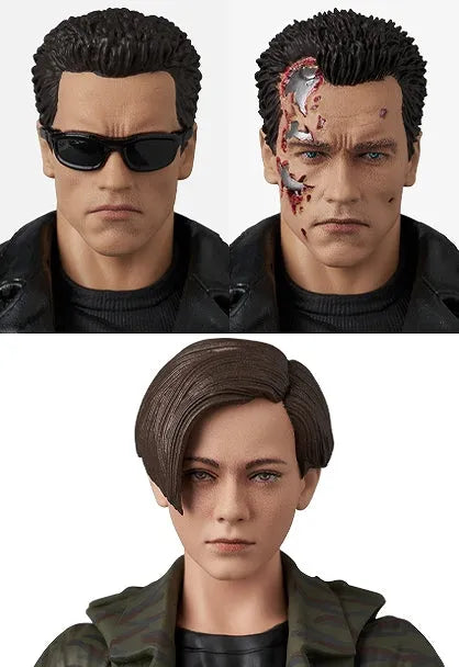 Terminator 2: Judgment Day - T-800 - John Connor - Mafex (No.280) - T2 Ver. (Medicom Toy)ㅤ – Medicom Toy as Manufacturer – ActionFigure Brasil
