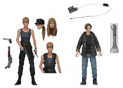 Terminator 2 / Sarah Connor & John Connor Ultimate 7 Inch Action Figure 2PKㅤ – Neca – ActionFigure Brasil