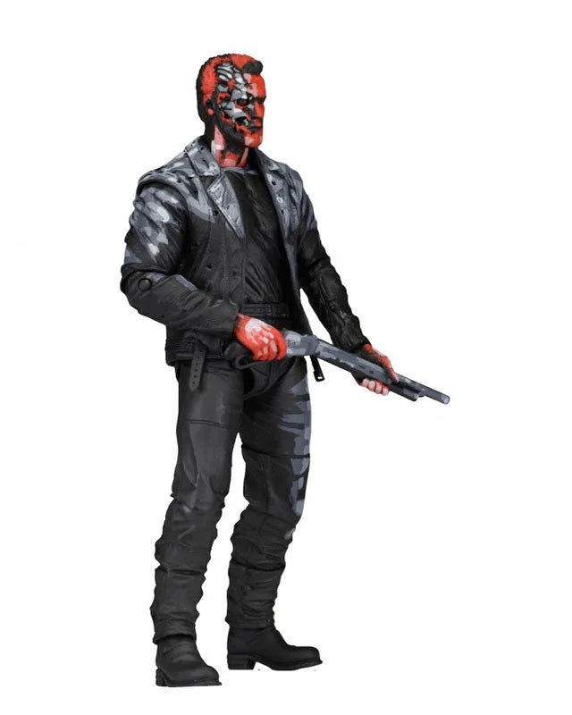 Terminator 2 - T-800 7 Inch Action Figure 1991 Video Game Appearanceㅤ – Neca – ActionFigure Brasil