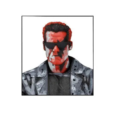 Terminator 2 - T-800 7 Inch Action Figure 1991 Video Game Appearanceㅤ – Neca – ActionFigure Brasil
