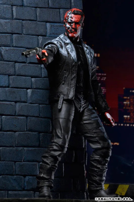 Terminator 2 - T-800 7 Inch Action Figure 1991 Video Game Appearanceㅤ – Neca – ActionFigure Brasil