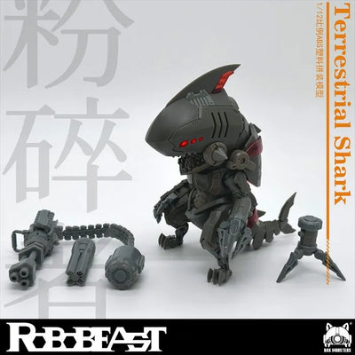 Terrestrial Shark - Crusher (ROBOBEAST)ㅤ – ROBOBEAST – ActionFigure Brasil — ângulo diferente