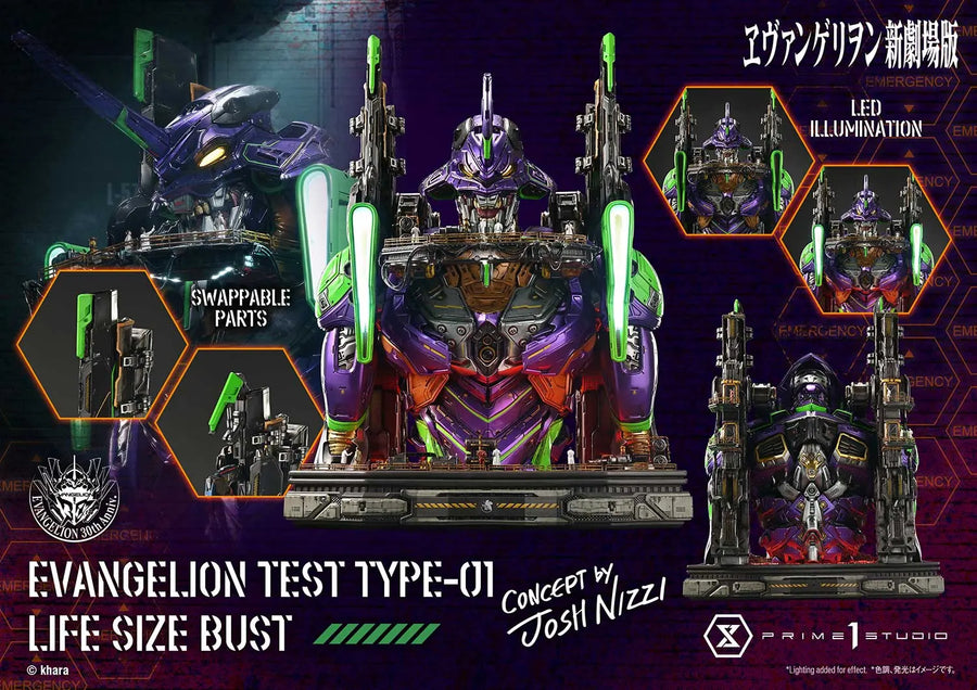 Test Type-01 (Bonus Version) Evangelion – Prime1Studio – ActionFigure Brasil